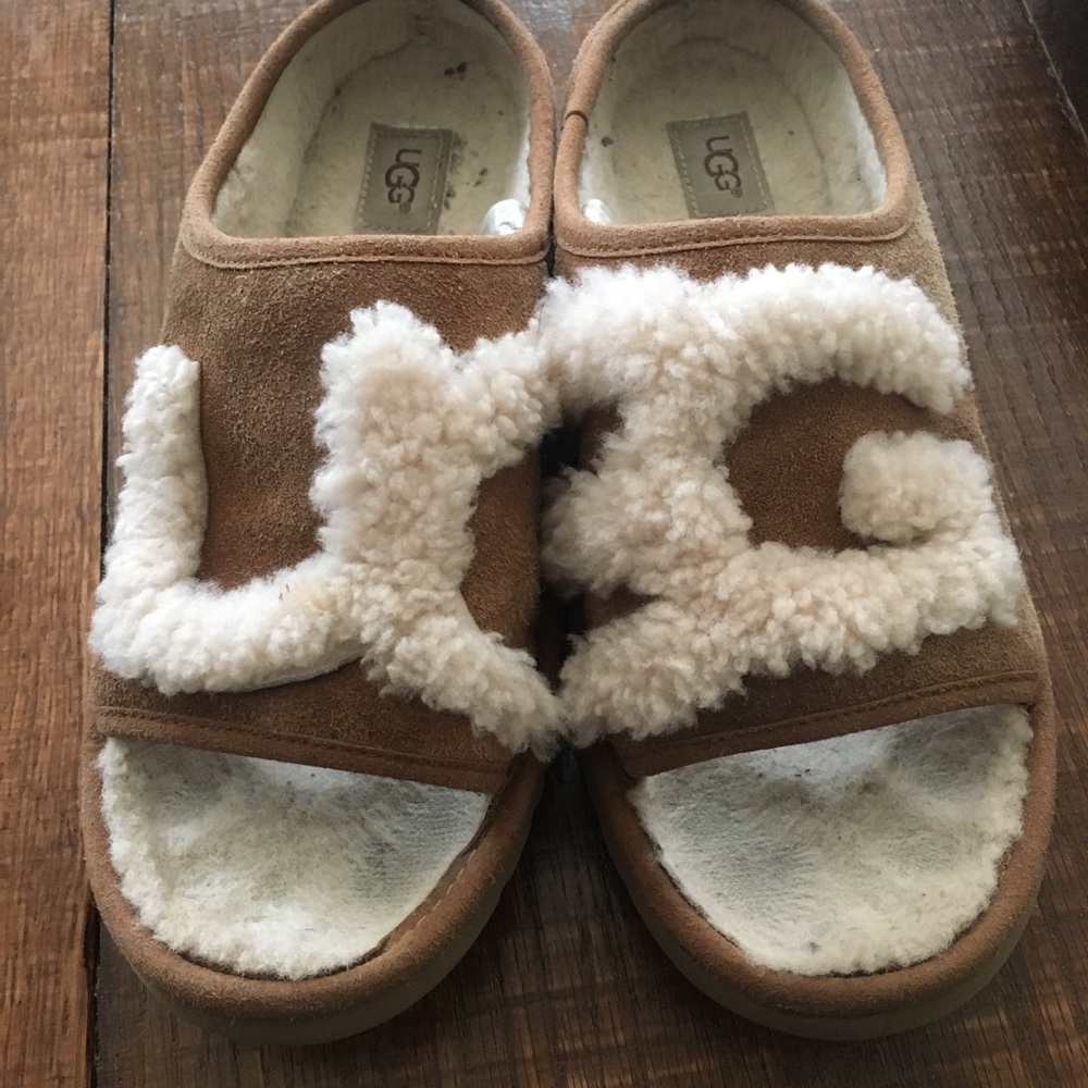Size 8 UGG slippers FINAL PRICE DROP